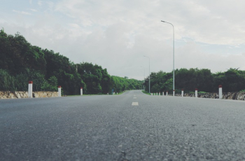Gray Asphalt Road Gray Asphalt Road