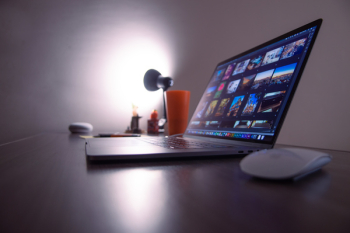 Gray Laptop Computer