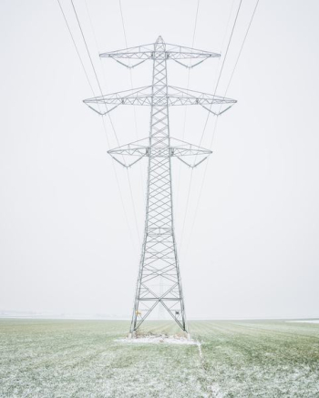 gray metal electricity tower gray metal electricity tower