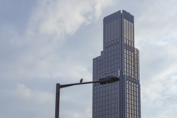 Gray Painted Skyscraper Gray Painted Skyscraper