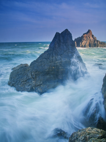 Gray Rock Formation on Sea Gray Rock Formation on Sea