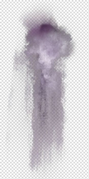 Gray smoke, Powder Google Dust explosion, Purple powder explosive material transparent background PNG clipart