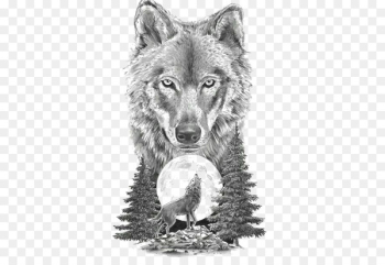 Gray wolf Art In Motion Tattoo Studio Tattoo artist Drawing - Sketch animal wolf 