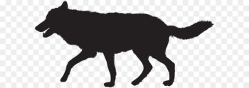 Gray wolf Silhouette Clip art - Wolf Silhouette PNG Clip Art Image 