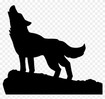 Gray Wolf Silhouette Drawing Clip Art - Lone Wolf Silhouette Gray Wolf Silhouette Drawing Clip Art - Lone Wolf Silhouette