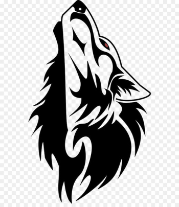 Gray wolf Tattoo ink Tribe Drawing - Wolf Gray wolf Tattoo ink Tribe Drawing - Wolf