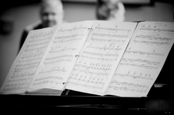 grayscale photography of musical note grayscale photography of musical note