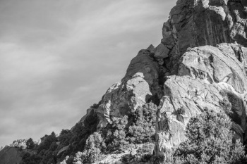 Grayscale Photography of Rock Formation Grayscale Photography of Rock Formation