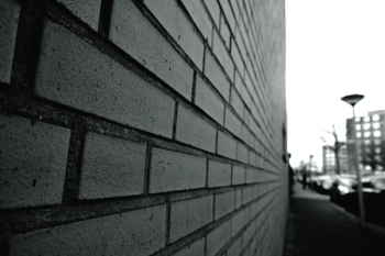Grayscale Photography of Street Wall Grayscale Photography of Street Wall