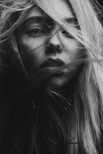 grayscale photography of woman's face grayscale photography of woman's face