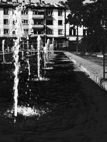 Grayscale Photography Water Fountain Grayscale Photography Water Fountain
