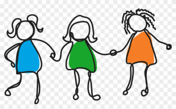 Great Parenting Skills - Girls Holding Hands Clipart Great Parenting Skills - Girls Holding Hands Clipart
