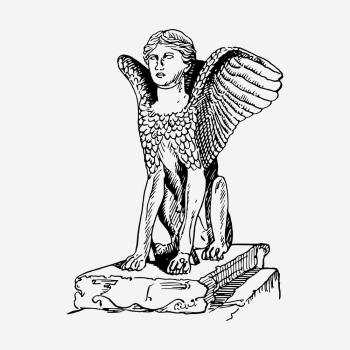 Great sphinx drawing, vintage mythical | Free Photo - rawpixel Great sphinx drawing, vintage mythical | Free Photo - rawpixel
