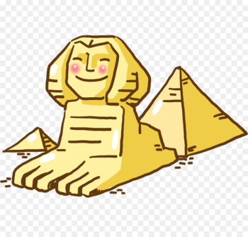 Great Sphinx of Giza Egyptian pyramids The Great Pyramid of Giza Ancient Egypt - avatar ornament 
