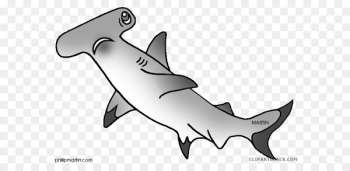 Great white shark Clip art Hammerhead shark Shortfin mako shark - shark 