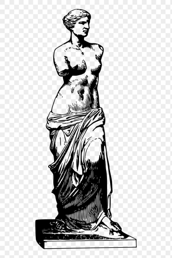 Greek goddess png Venus statue, | Free PNG - rawpixel