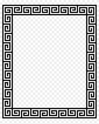 Greek Key Frame Icons Png Free Png And Icons Downloads - Greek Key Border Png