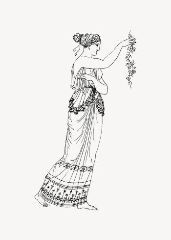 Greek woman clipart, drawing illustration | Free Vector Illustration - rawpixel Greek woman clipart, drawing illustration | Free Vector Illustration - rawpixel