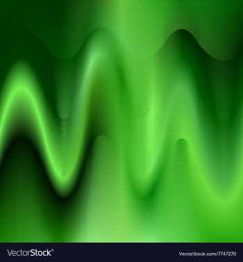 Green abstract design vector image
