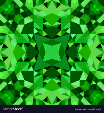 Green abstract seamless triangle mosaic tile vector image Green abstract seamless triangle mosaic tile vector image