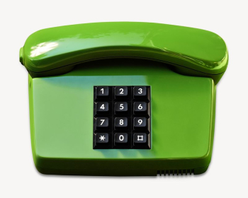 Green analog phone image | Free Photo - rawpixel Green analog phone image | Free Photo - rawpixel