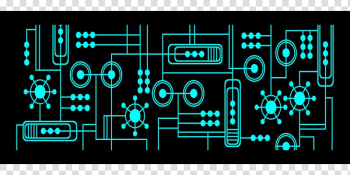 Green and black abstract , Technology , technology transparent background PNG clipart