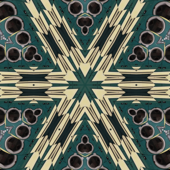 Green and Black Artwork Green and Black Artwork