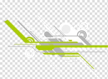 Green and gray logo, Technology Green Research and development, Digital Technology geometric lines transparent background PNG clipart