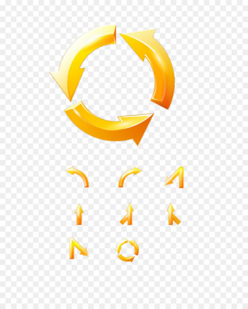 Green Arrow Icon - Yellow arrow Green Arrow Icon - Yellow arrow