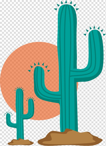 Green cactus plant illustration, Cactaceae , cactus transparent background PNG clipart