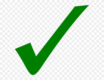 Green Check Mark Transparent Green Check Mark Transparent