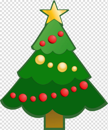 Green Christmas tree , Christmas tree , Green Simple Christmas Tree transparent background PNG clipart