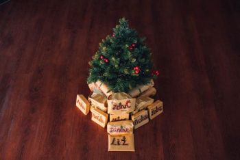 green Christmas tree decor green Christmas tree decor