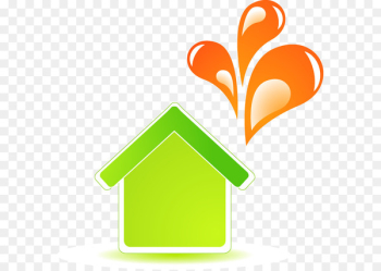 Green Clip art - Abstract green balloon house Green Clip art - Abstract green balloon house