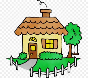 green clip art home house