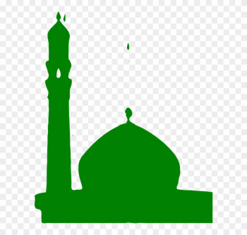 Green Cloud Cliparts 24, - Mosque Clip Art