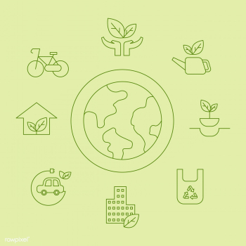 Green eco living | Free stock vector - 1206870 Green eco living | Free stock vector - 1206870