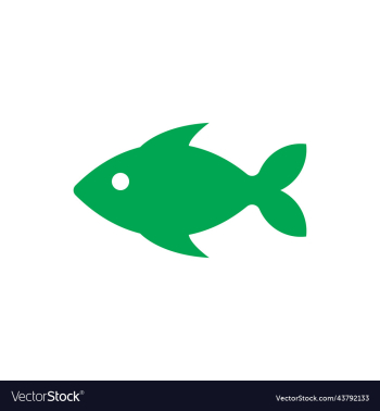 green fish solid icon