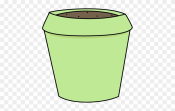 Green Flower Pot - Empty Flower Pot Clipart Green Flower Pot - Empty Flower Pot Clipart
