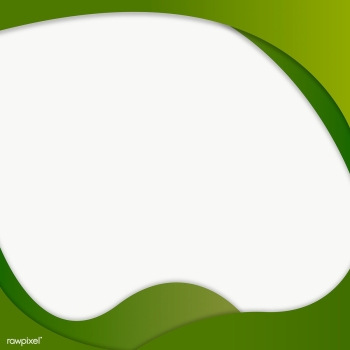 Green fluid shape frame design element | Free  transparent png - 2339636