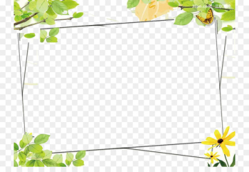Green Google Images Color Clip art - Green flower frame Green Google Images Color Clip art - Green flower frame