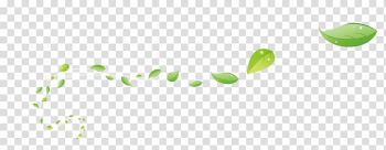 Green leaf , Gratis, Decorative leaves floating flying free material transparent background PNG clipart