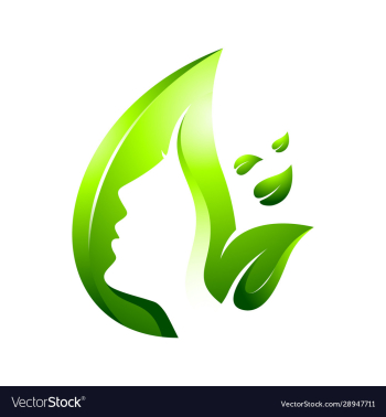 green leaf skin care logo