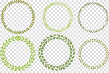 Green leaves combination transparent background PNG clipart