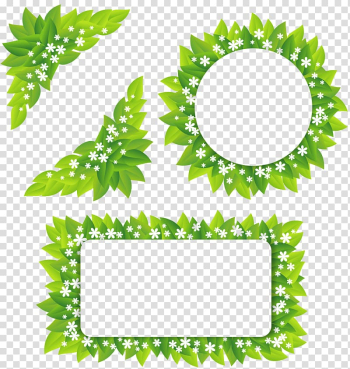 Green leaves frames, Leaf Green White, Grass edge transparent background PNG clipart Green leaves frames, Leaf Green White, Grass edge transparent background PNG clipart