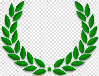 Green leaves illustration, Laurel wreath Bay Laurel Olive wreath , laurel transparent background PNG clipart
