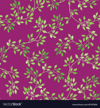 green leaves with pink background