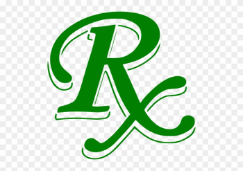 Green Medical Rx Symbol Clipart Image - Rx Symbol