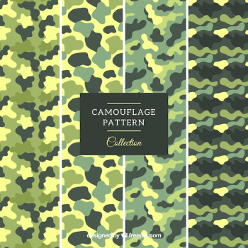 Green military patterns Green military patterns