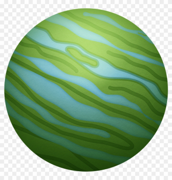 Green Planet Outer Space Clip Art - Portrait Of A Man